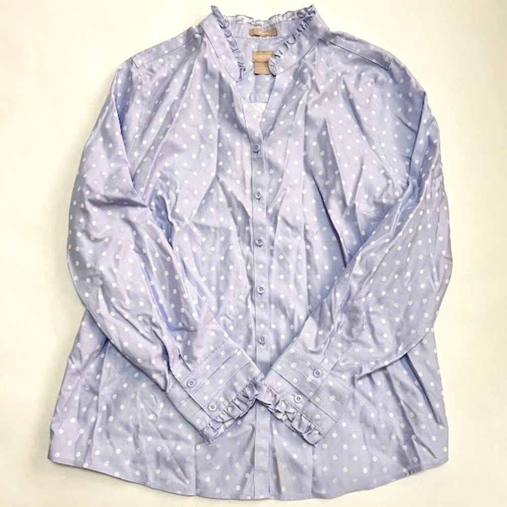 Polka Dot Dress Shirt